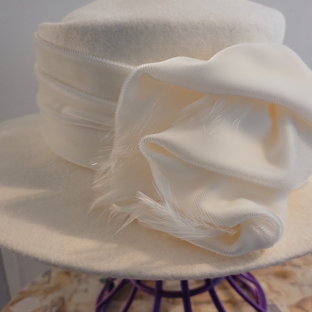 Winter White Glam Headress